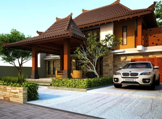 Desain Pendopo Modern