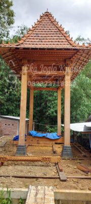 Joglo soko 25 x 25 polos | joglokudus.com