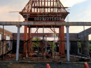 Joglo soko 30 x 30 polos | joglokudus.com